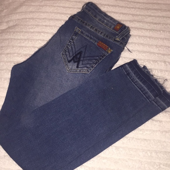 7 For All Mankind Other - 7 For All Mankind girl skinny crop jeans! 7 For All Mankind Other - 7 For All Mankind girl skinny crop jeans!